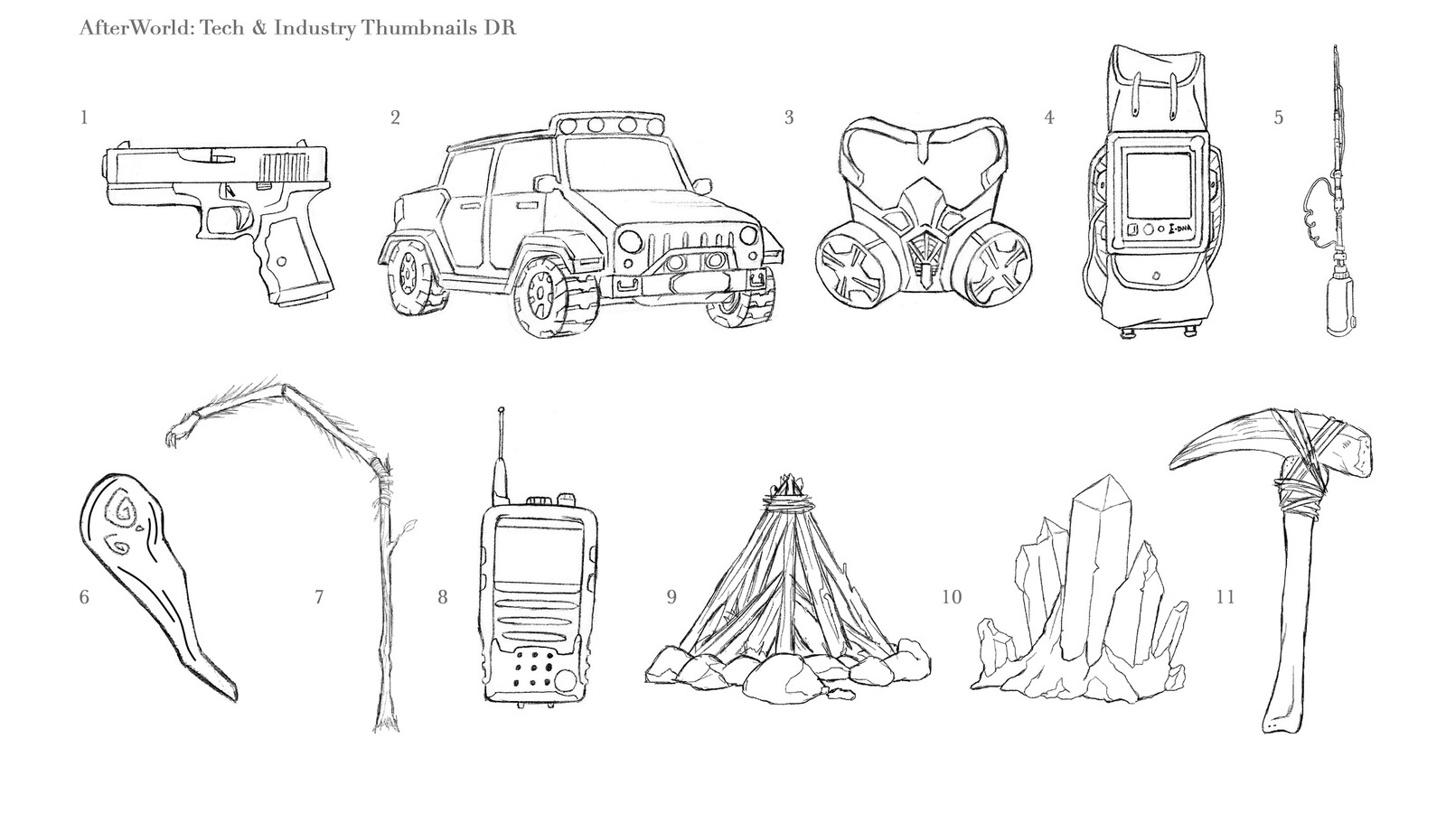 "AfterWorld" Tech &amp; Industry Thumbnails