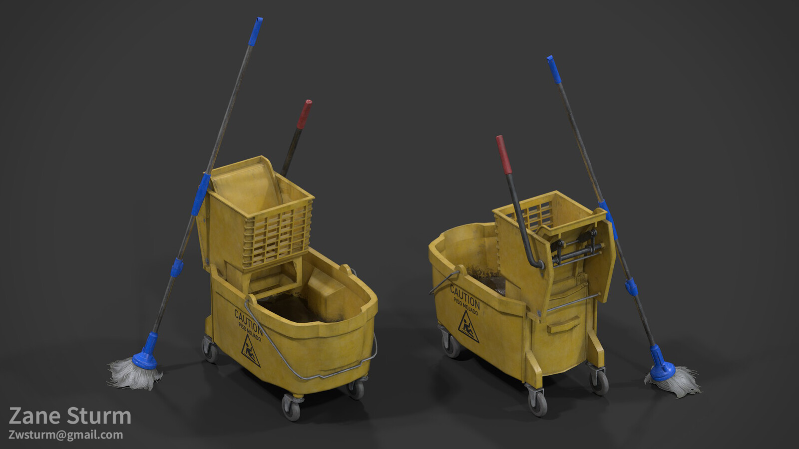 Mop and Bucket