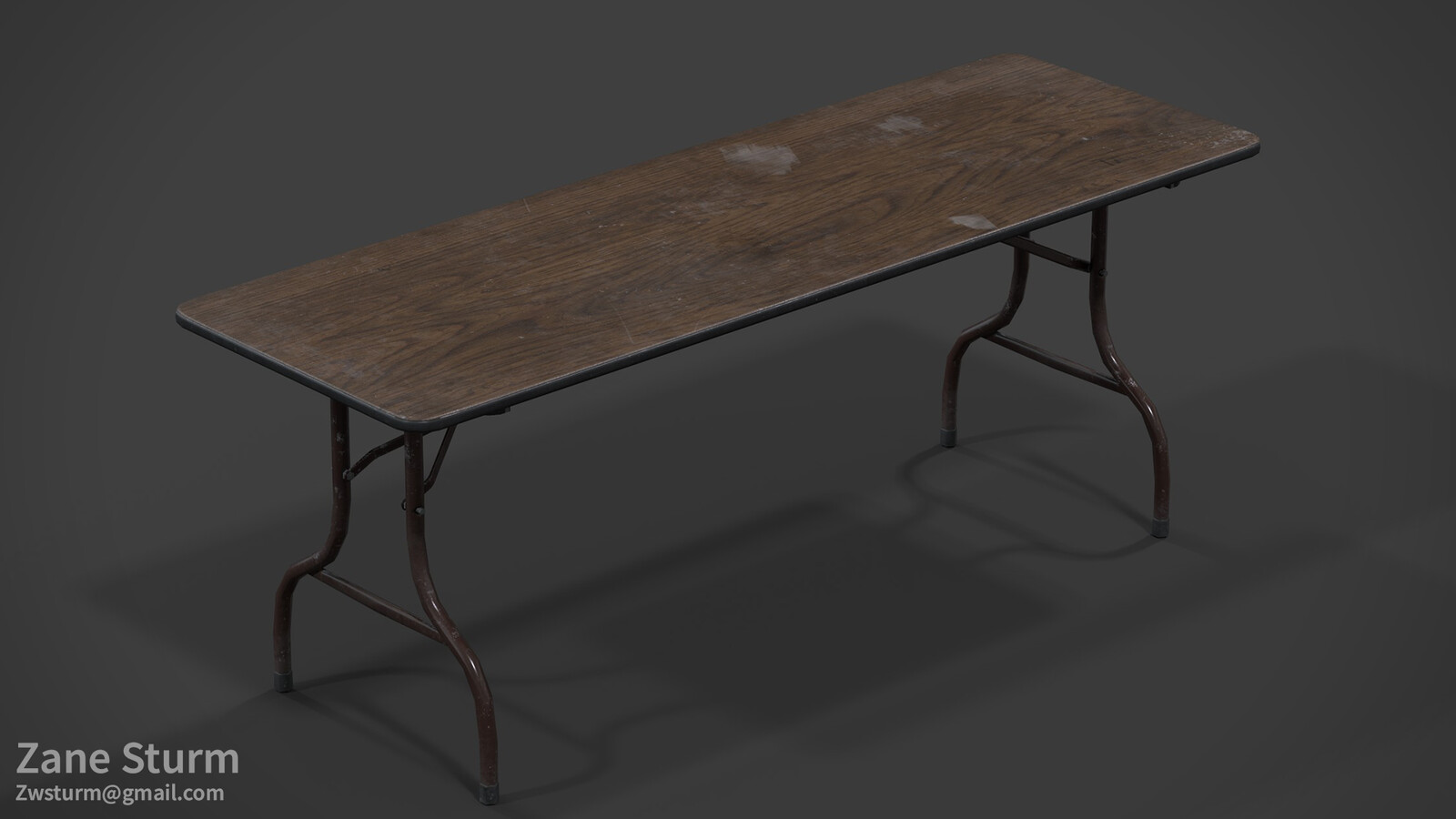 Wooden Folding Table