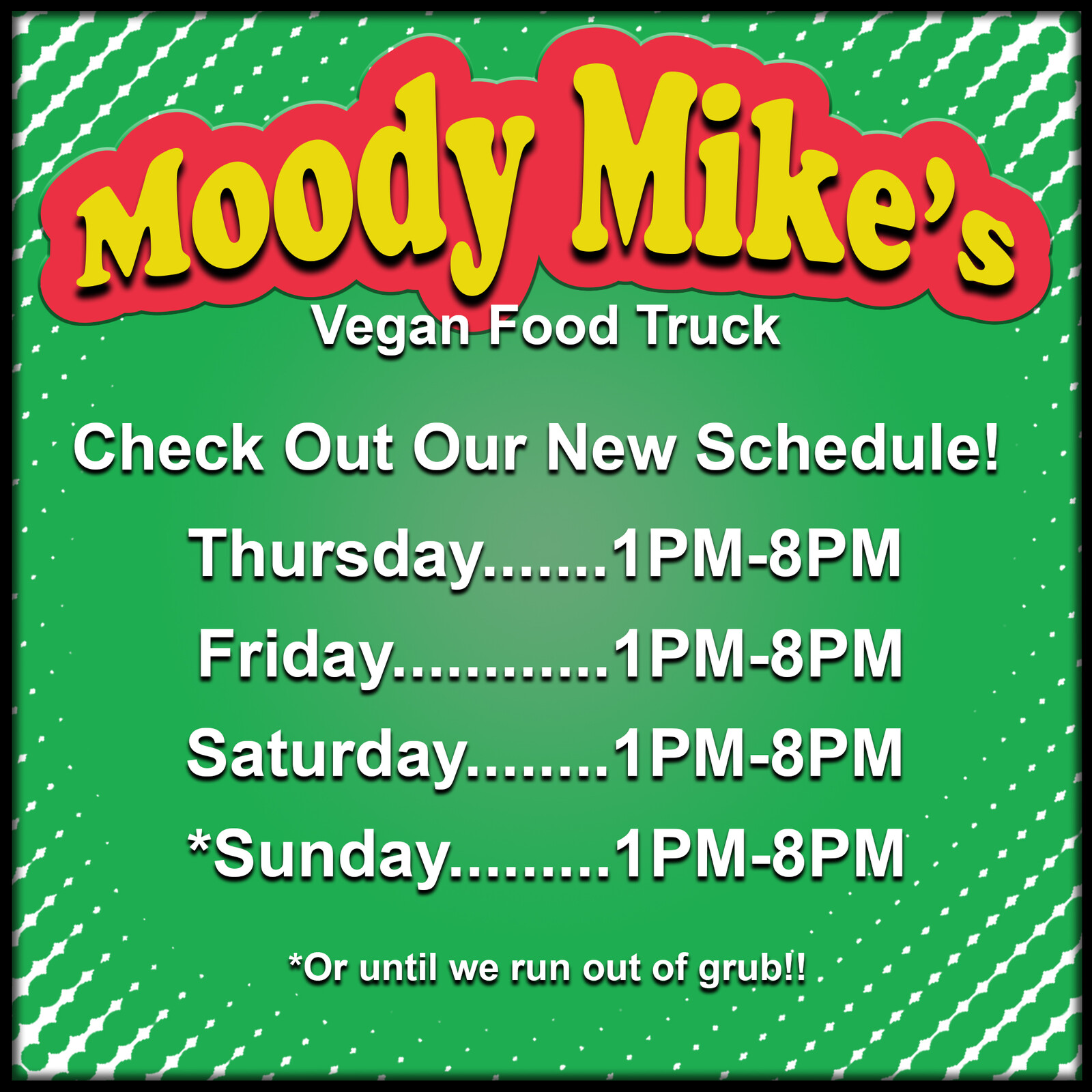 Moody Mike's Online Advert. Example #2