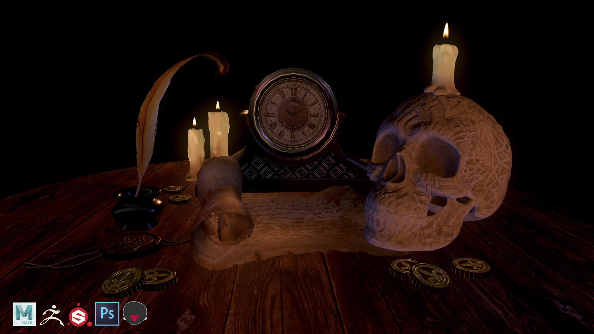 ArtStation A Dead man's Letter