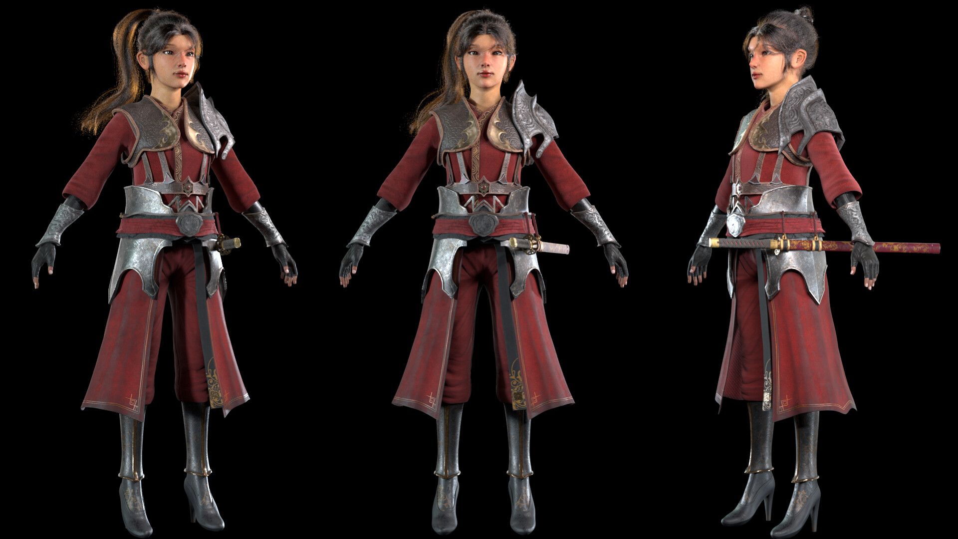 Kwon Seung min - [3D Asset/Lookdev] The Twilight mind of Sword Project