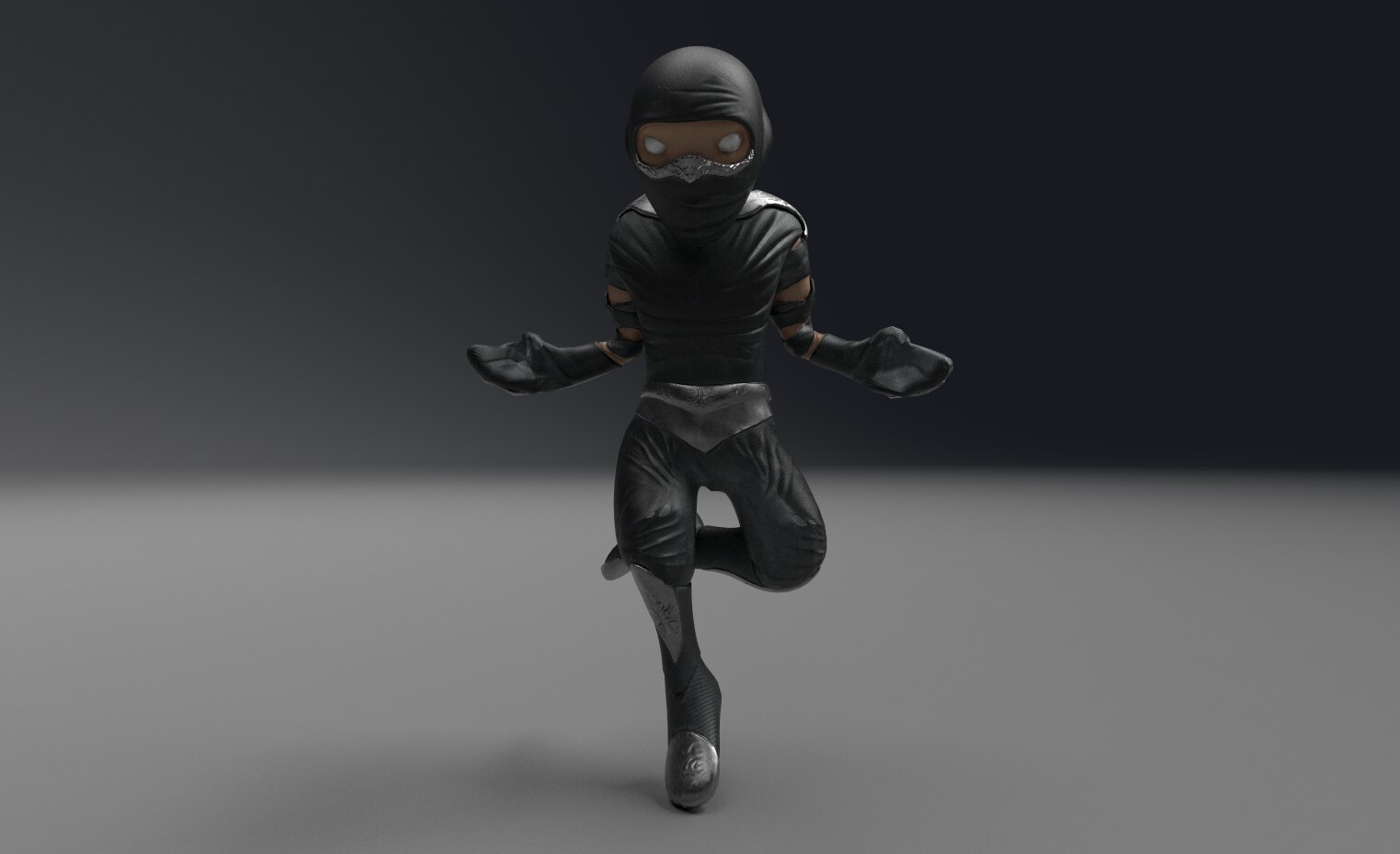 Artstation Low Poly Ninja Artstation Low Poly Ninja