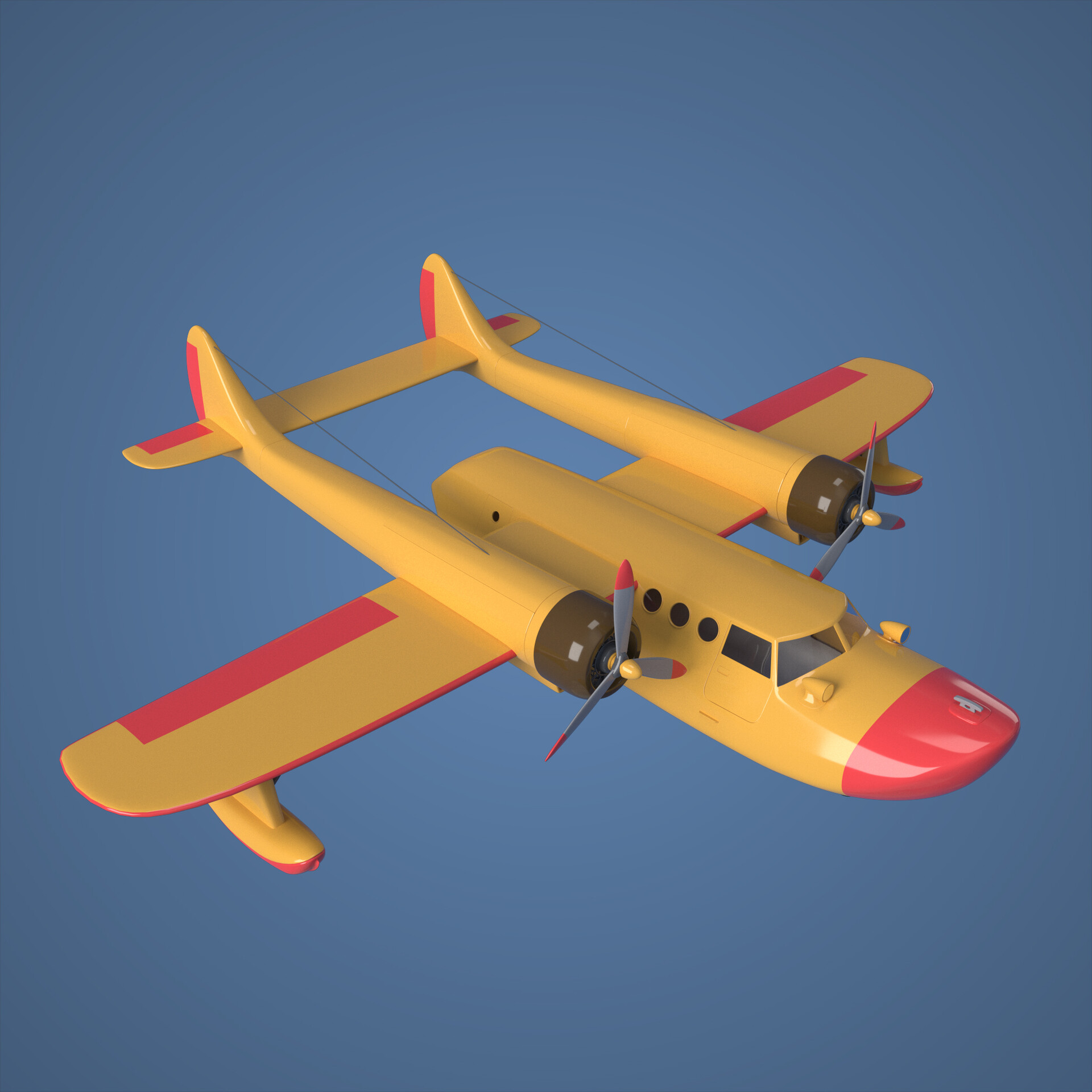 ArtStation - Conwing L-16 Sea Duck