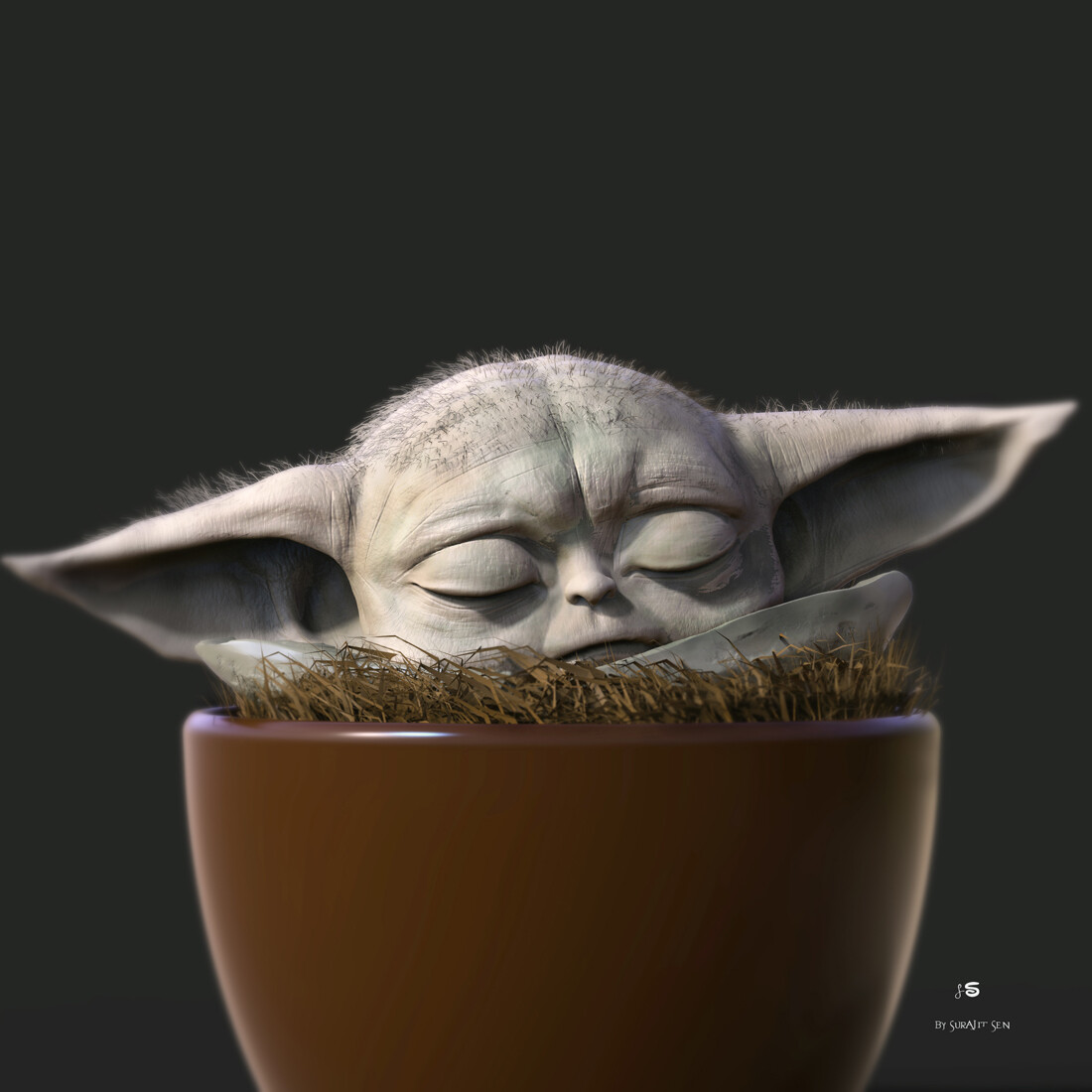 Baby yoda sleeper 2025