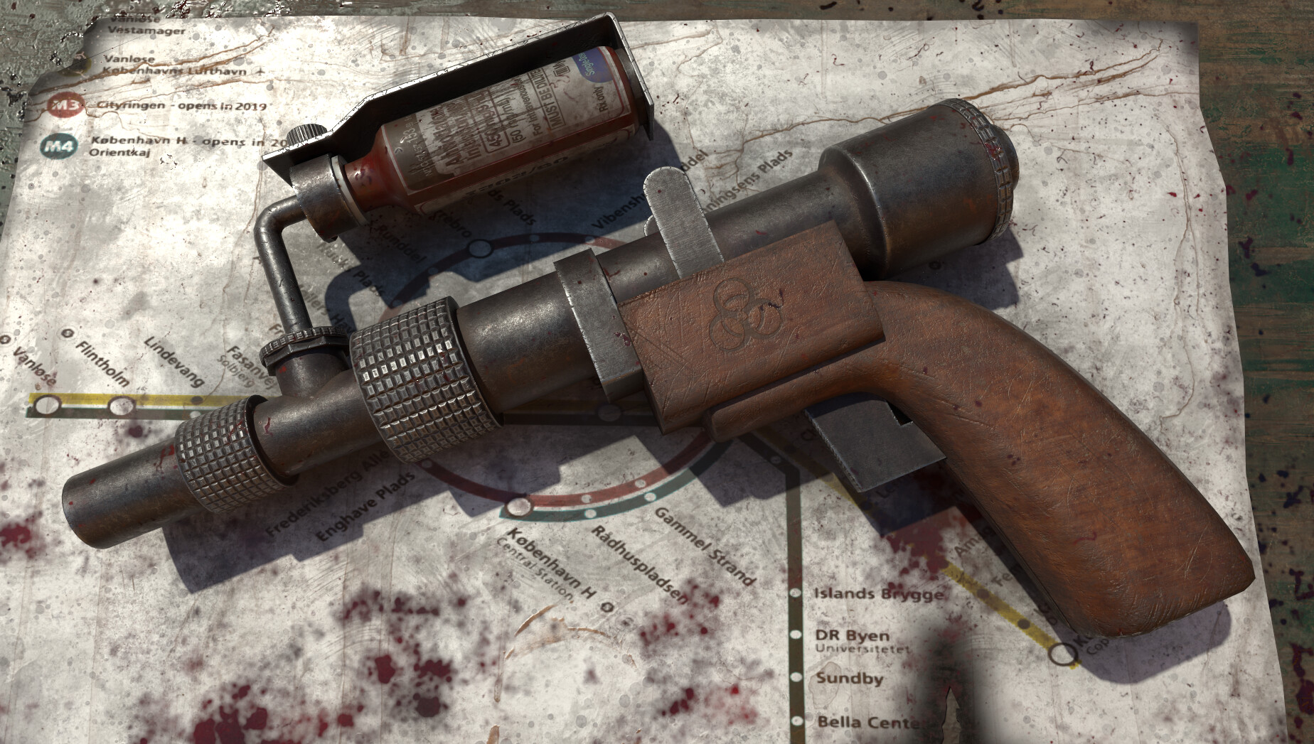 ArtStation Medic Syringe Gun