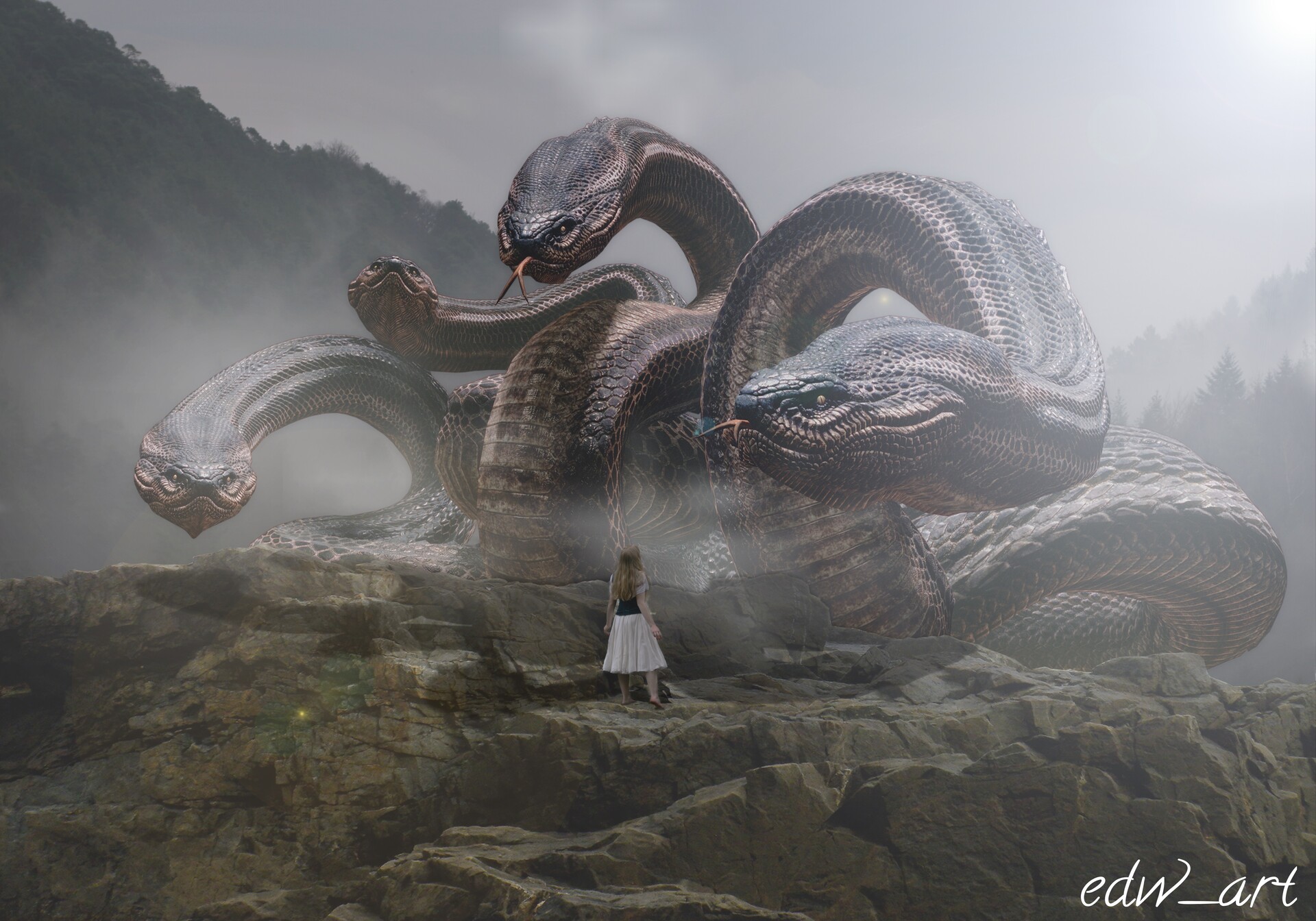 Artstation Giant Snake – NBKomputer