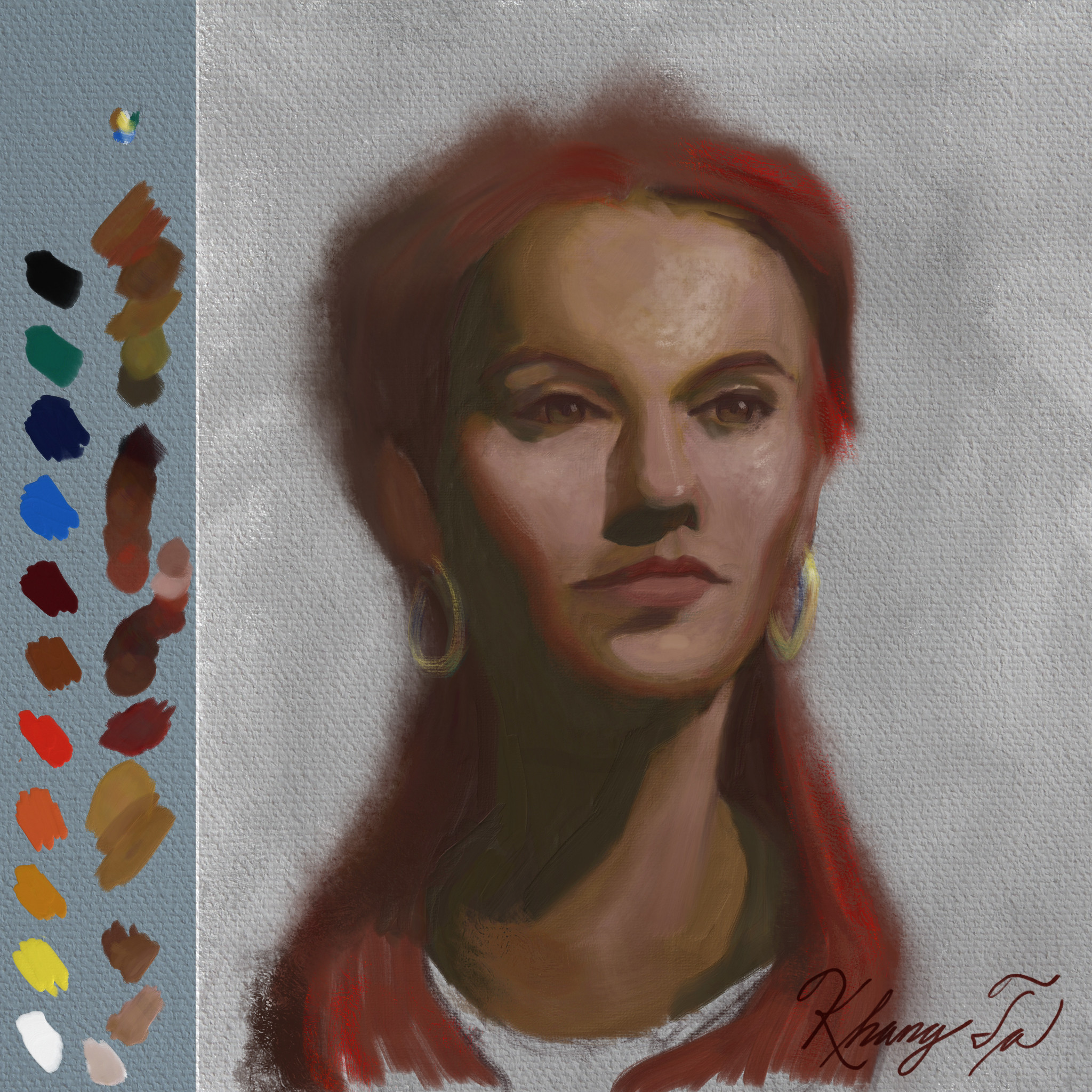 Portrait Painting Practice with Joseph Todorovitch