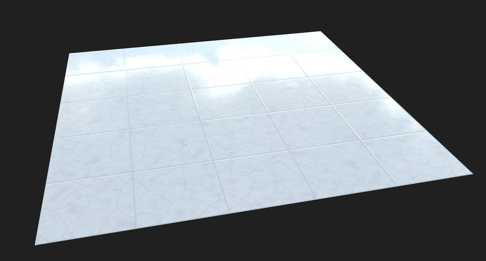 Marble tile material