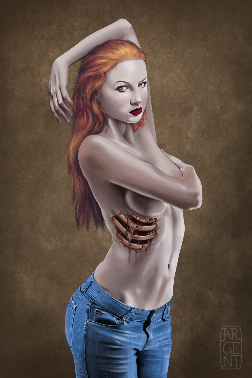 Zombie Pinup 2
