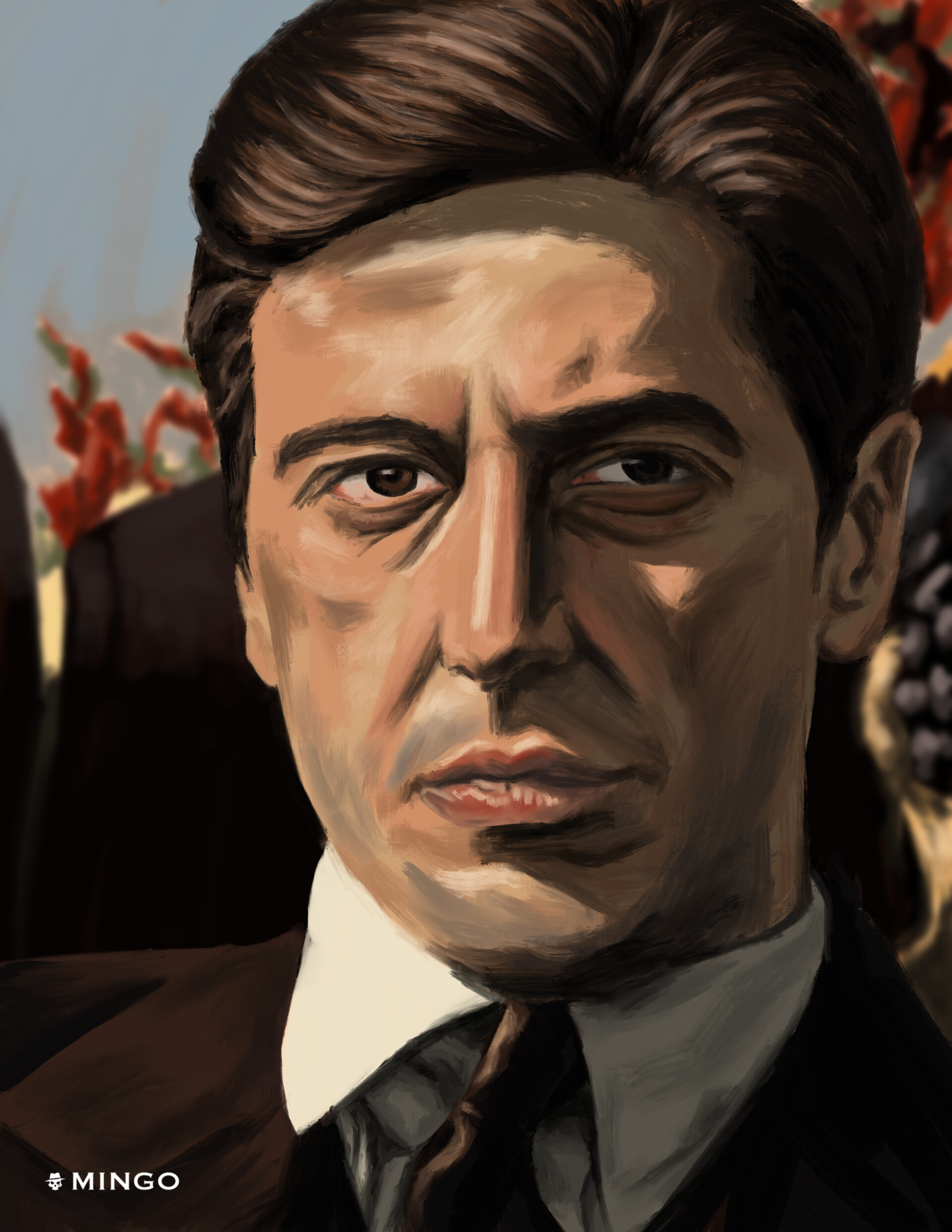 ArtStation - Michael Corleone | Al Pacino | The Godfather