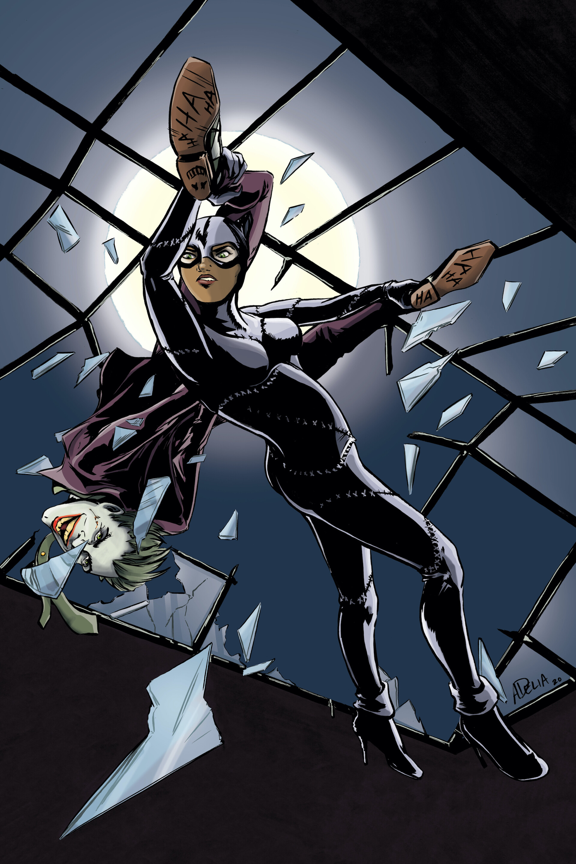 ArtStation - Catwoman vs Joker