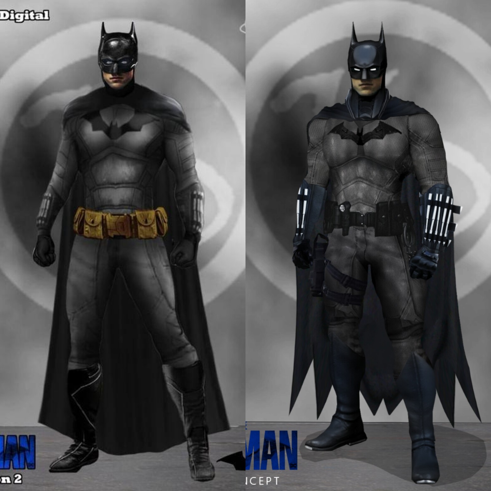 ArtStation - The Batman Suit V2 Concept Art