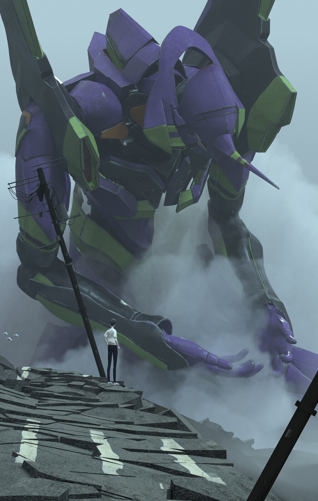 Victor JARNOUX - NERV ISSUE 42 - UNIT 01|エヴァンゲリオン初