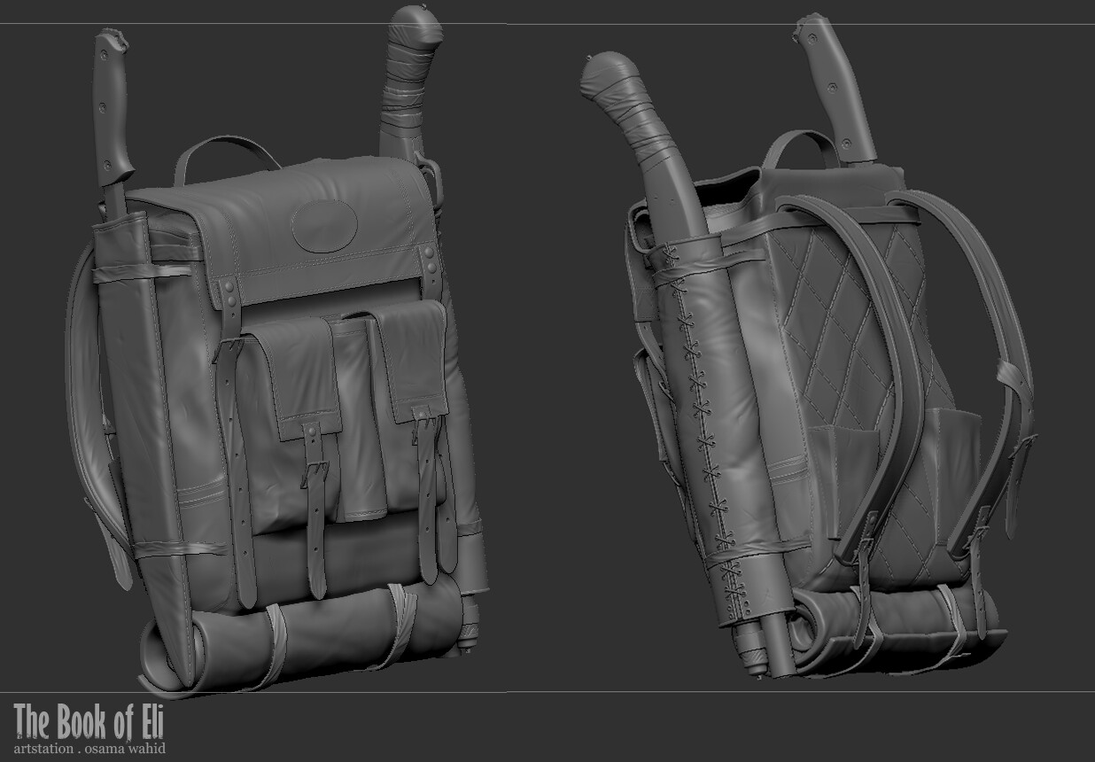 the book of eli backpack