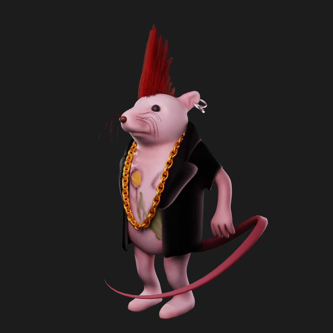 ArtStation - Punk Rat