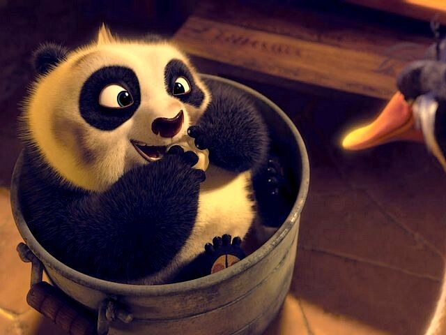 Kung Fu Panda Baby Po Plush