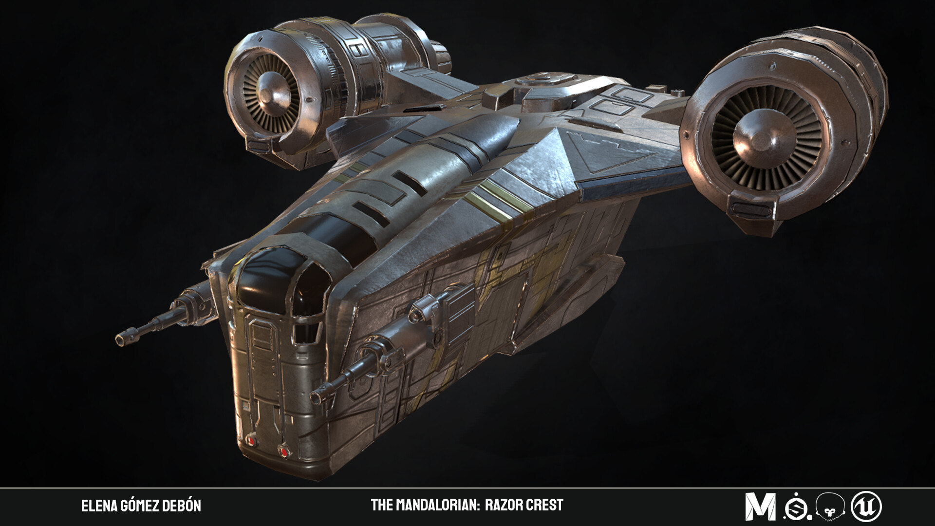 Elena Gomez Debon The Mandalorian The RazorCrest