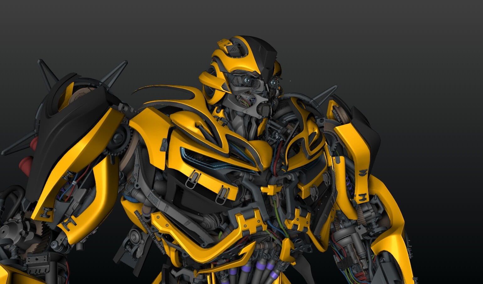 Transformers Age Of Extinction Bumblebee Concept Art