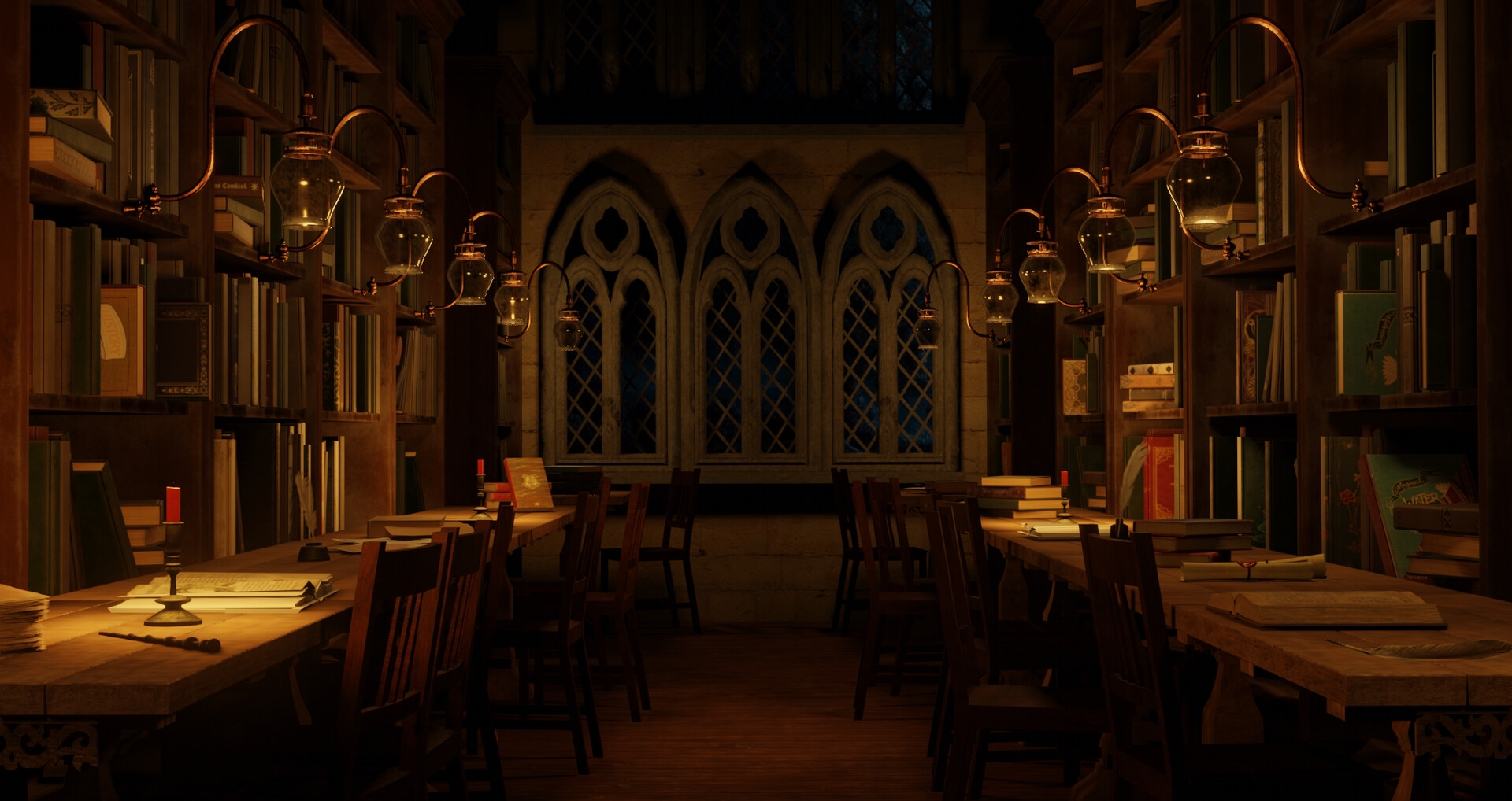Hogwarts Library