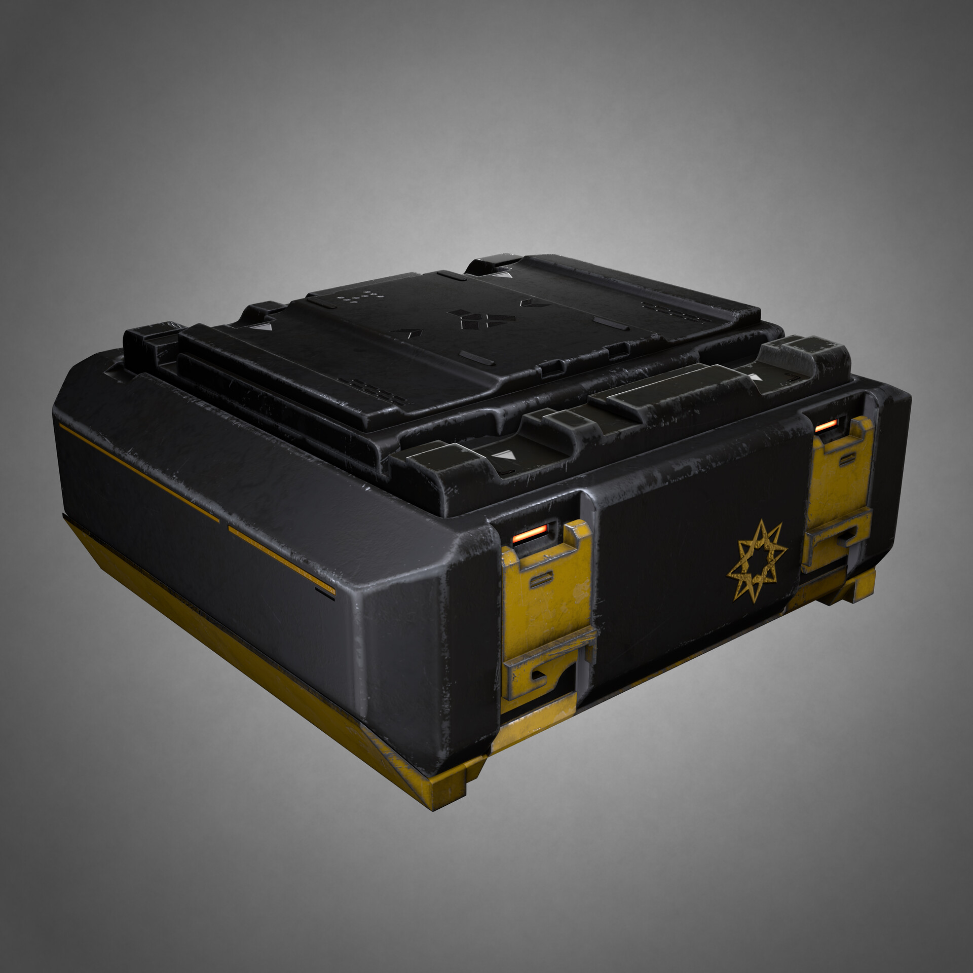 ArtStation Star Wars weapons crate