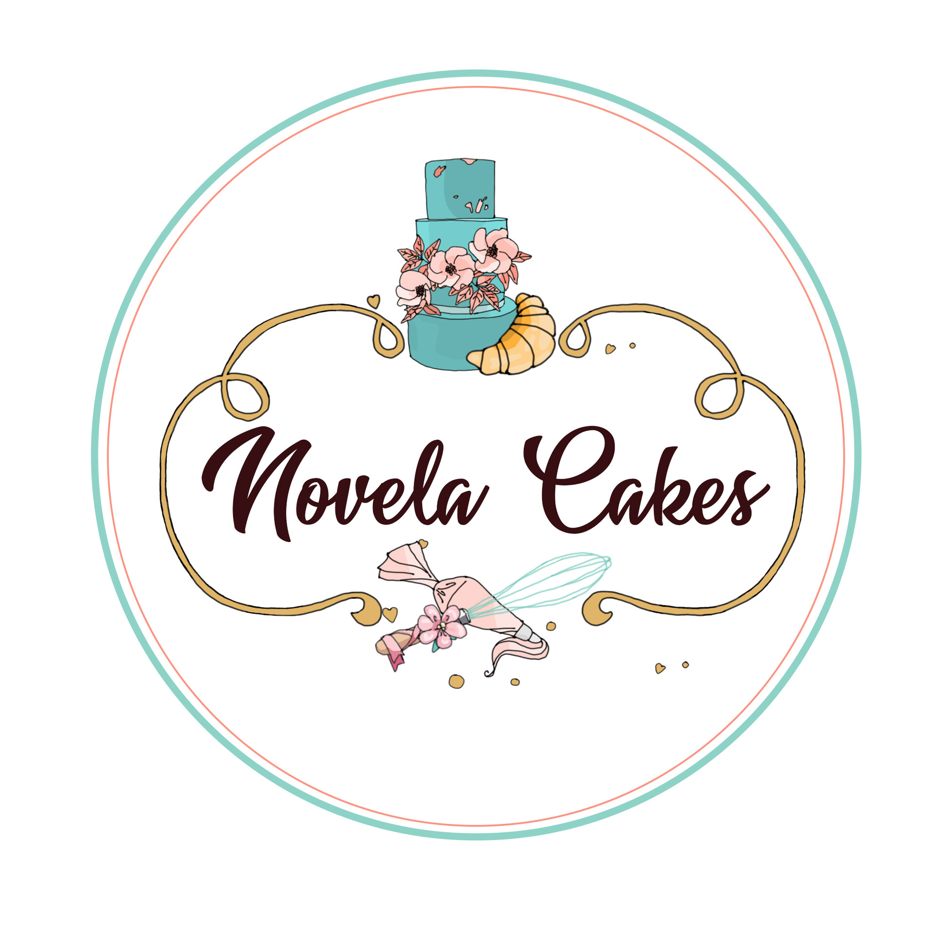 ArtStation - Novela Cakes (Latest Logo Design)
