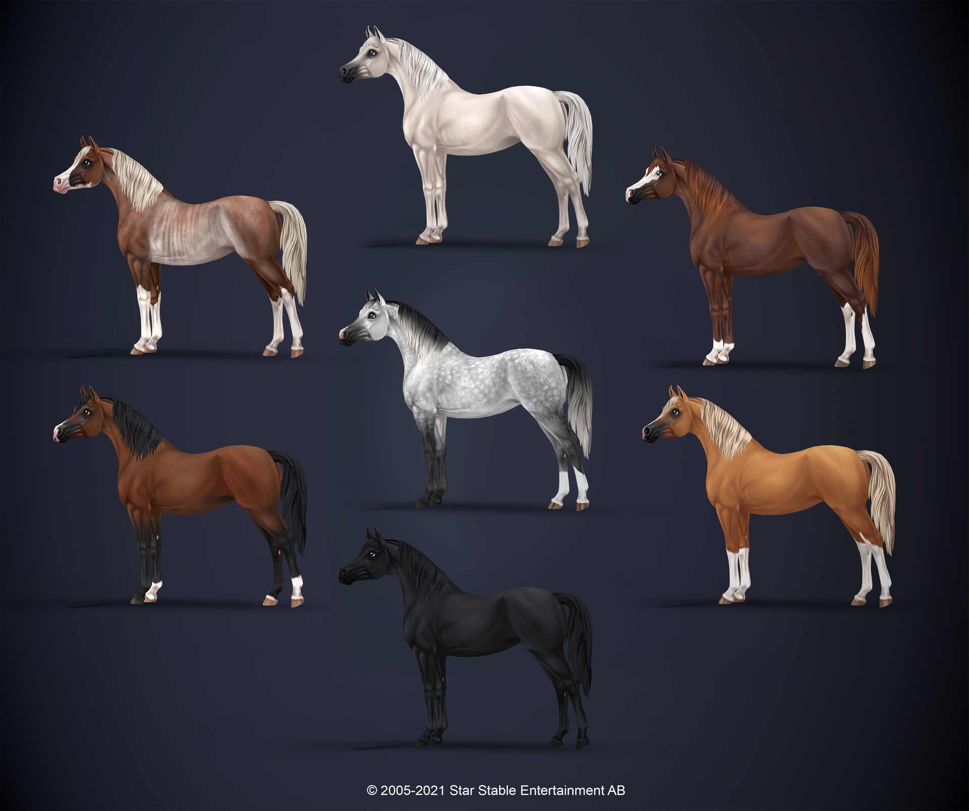 ArtStation Arabian Horse SSO