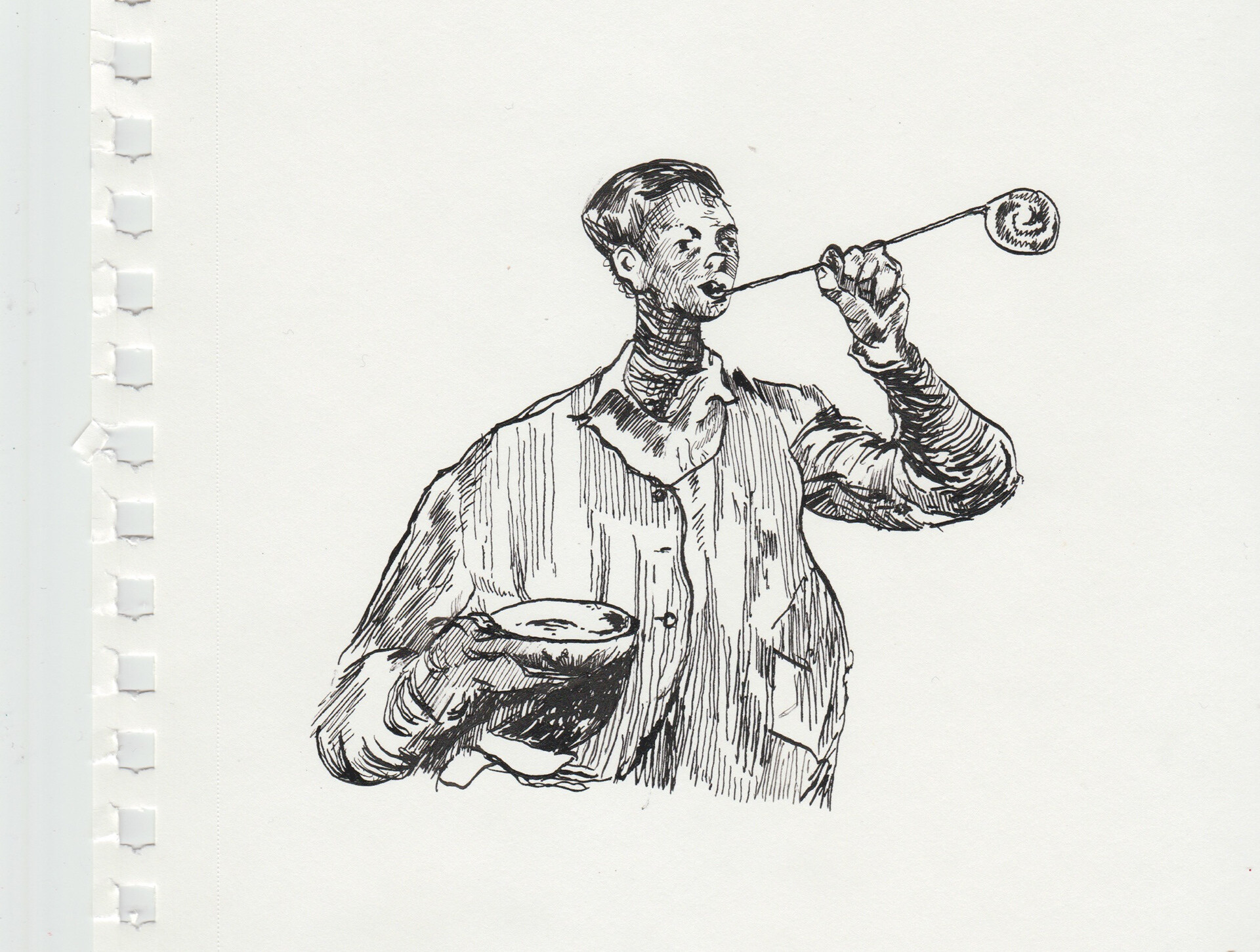 ArtStation Ink Drawing