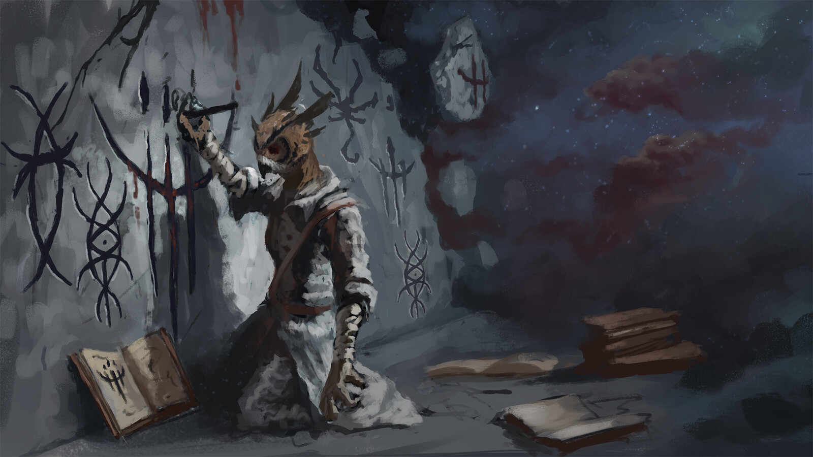 A sketch That wasn't finished
