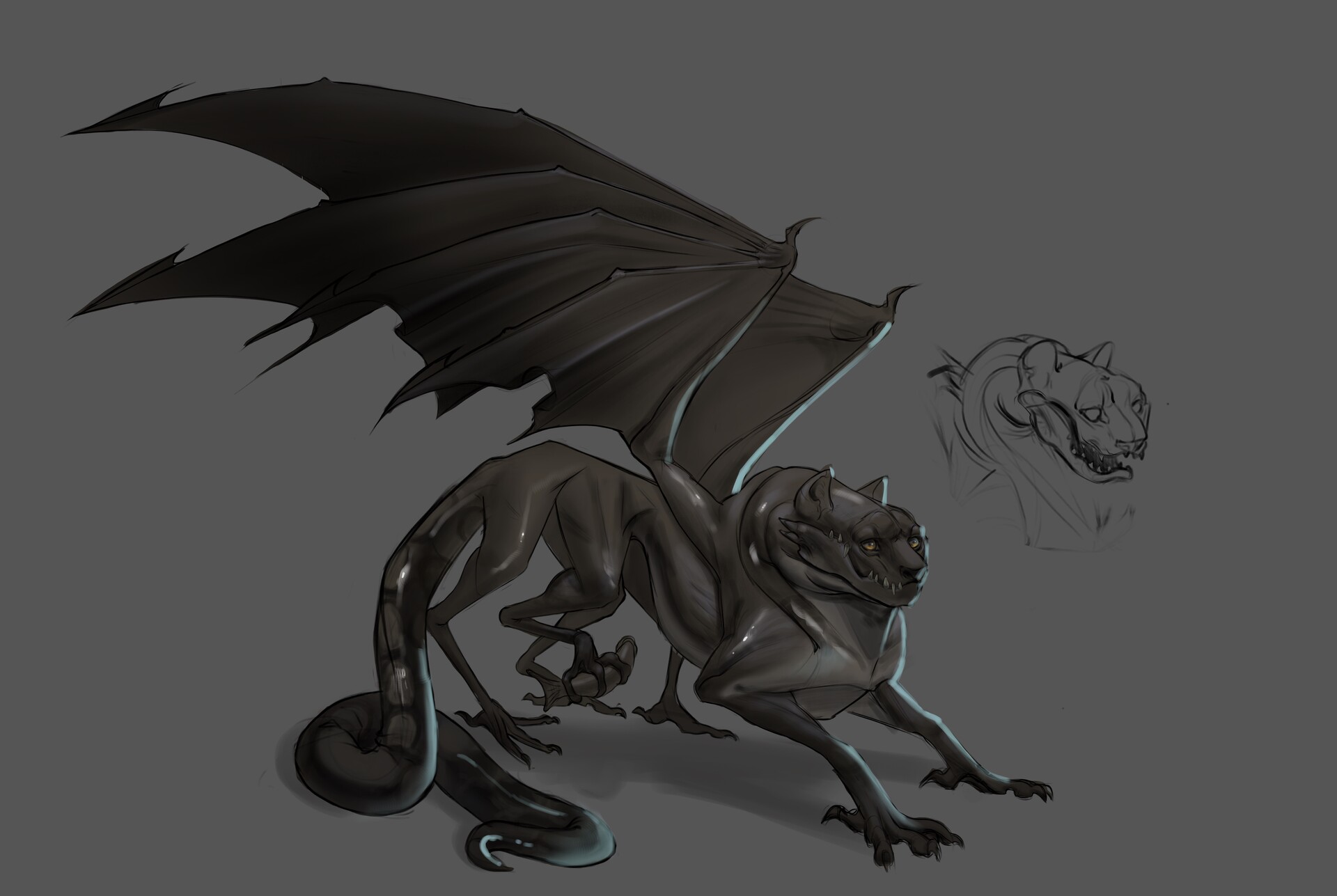 ArtStation - Manticore Concept Art