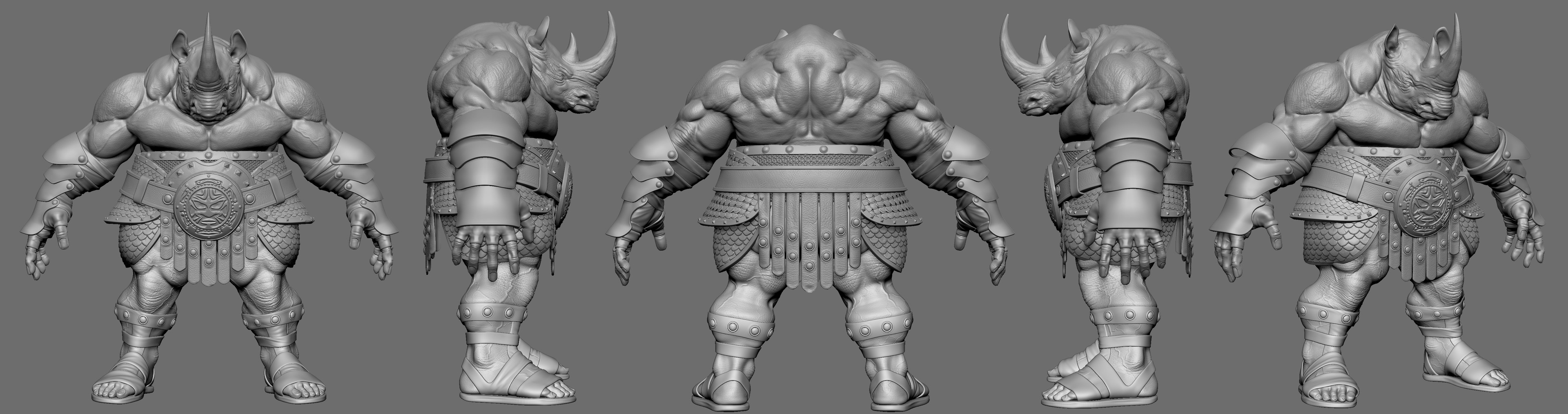 Zbrush Character Sheet