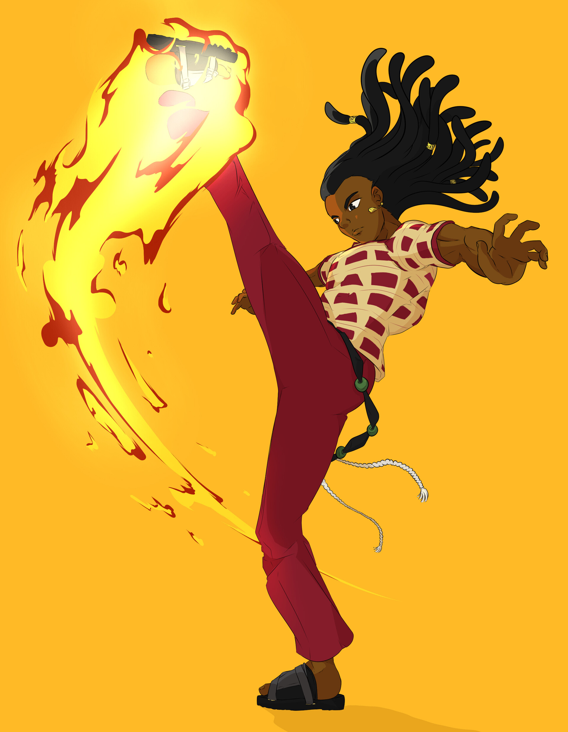 ArtStation Fire Dance