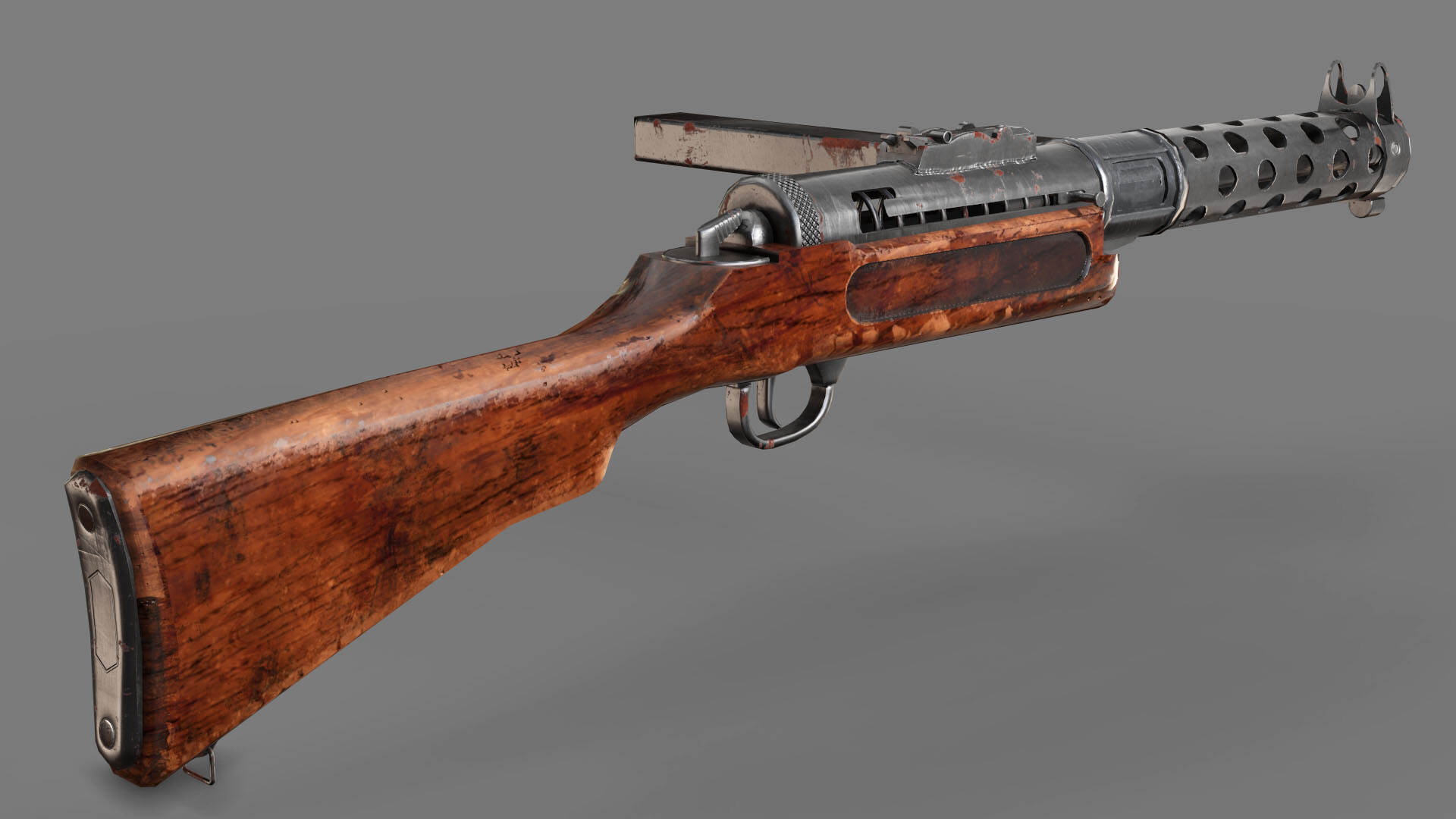 Artstation Submachine Gun Karl Imran