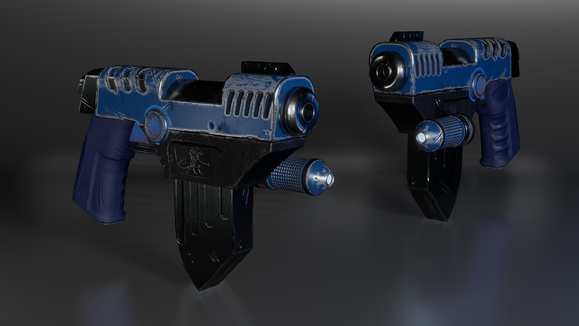 ArtStation - Sci - Fi Alien Gun