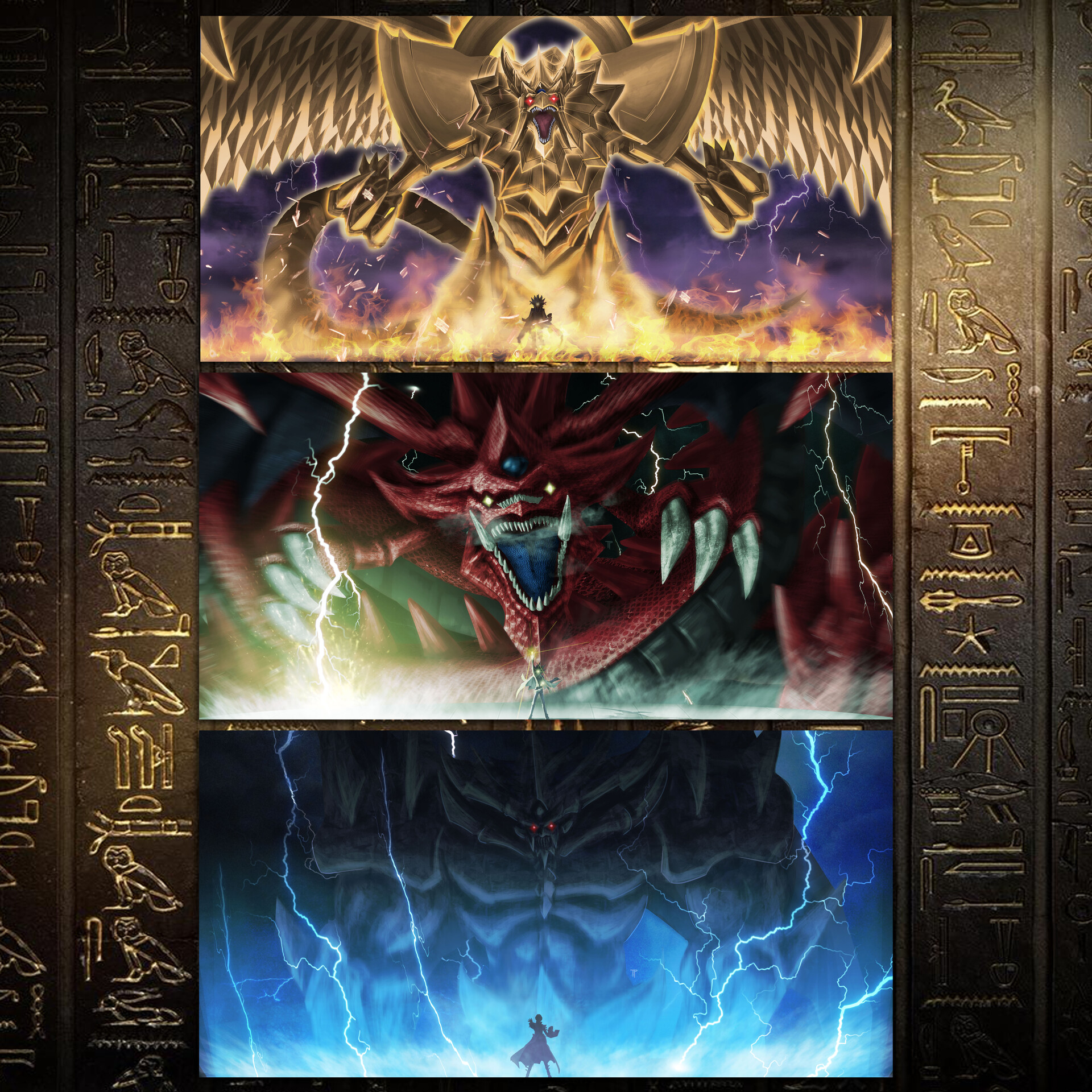 egyptian god cards wallpaper