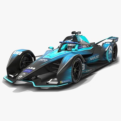 ArtStation - Gen3 Formula E Race Car Season 2022 - 2023 Race Car 3D model