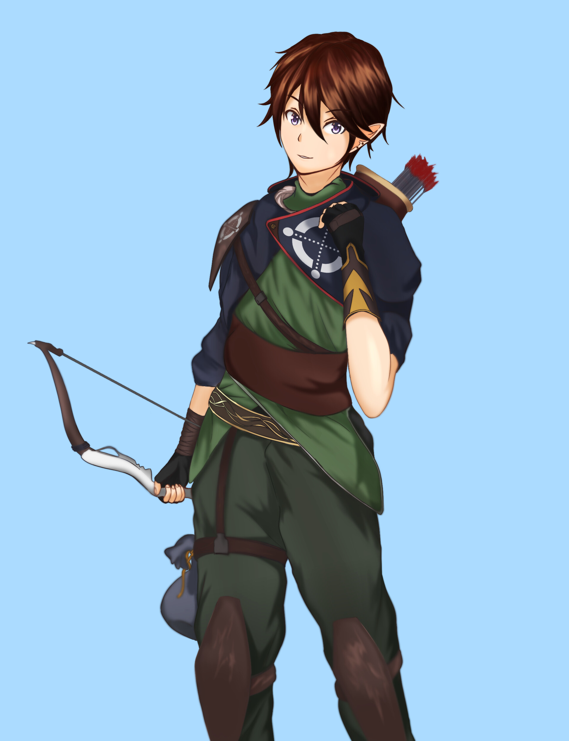 anime male archers wallpaper