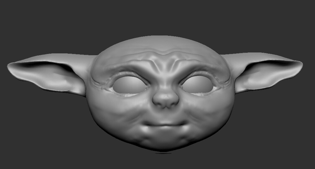 ArtStation - Quick Sculpt Baby Yoda