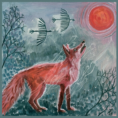 Lauma slinke fox and the sun