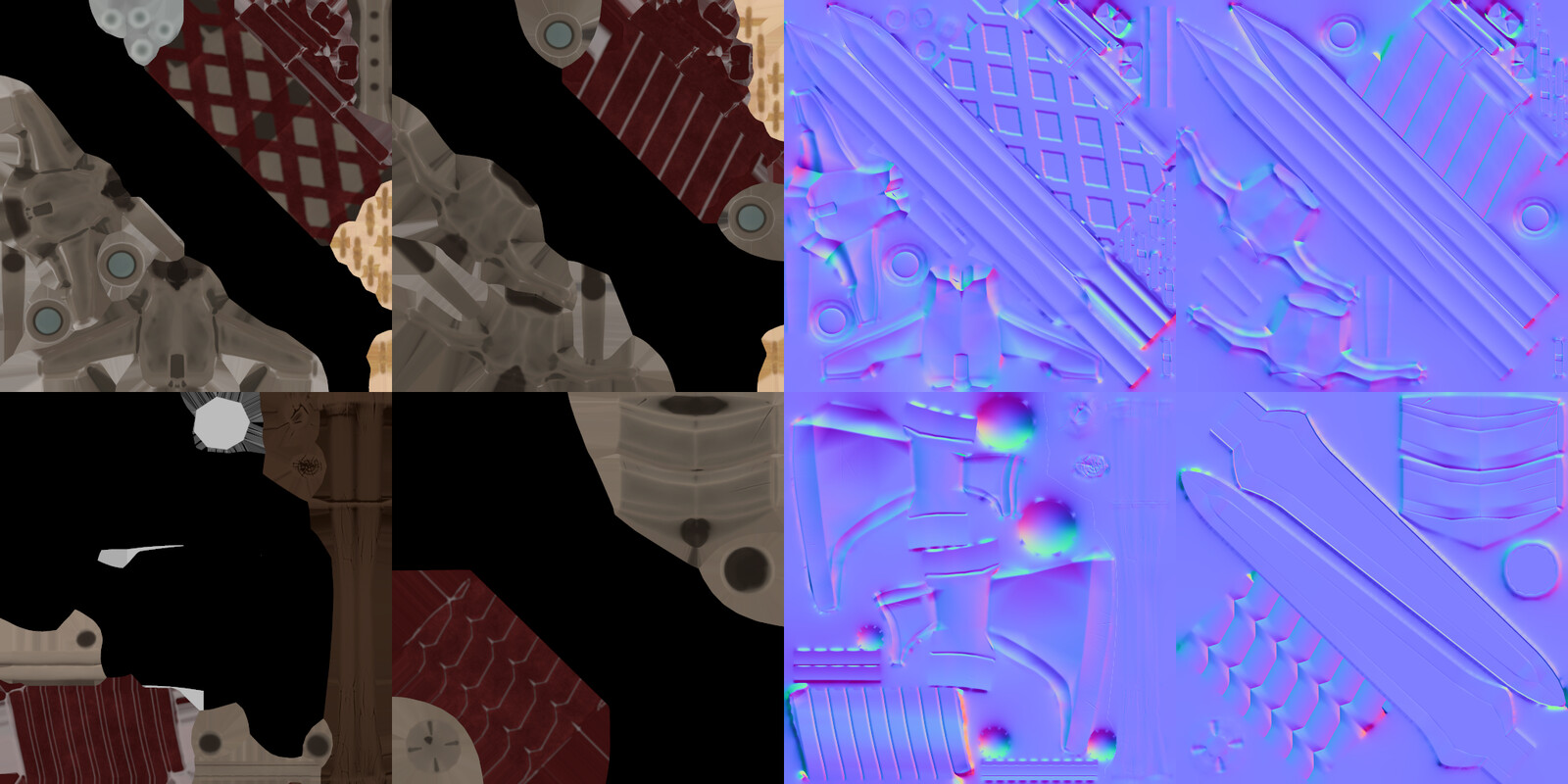 Diffuse Map | Normal Map