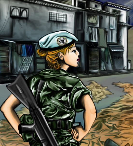 U.N. Soldier
