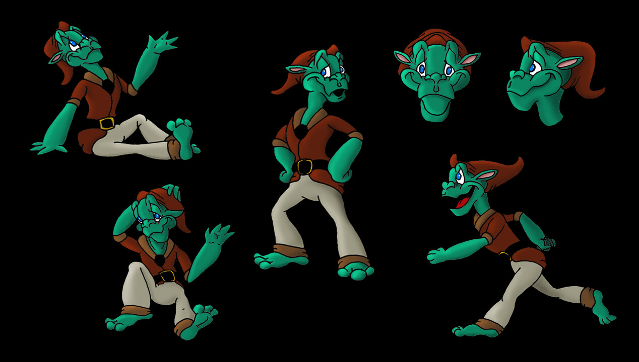 Action poses