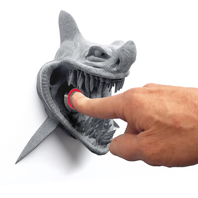 "SHARK" doorbell- 3D printed