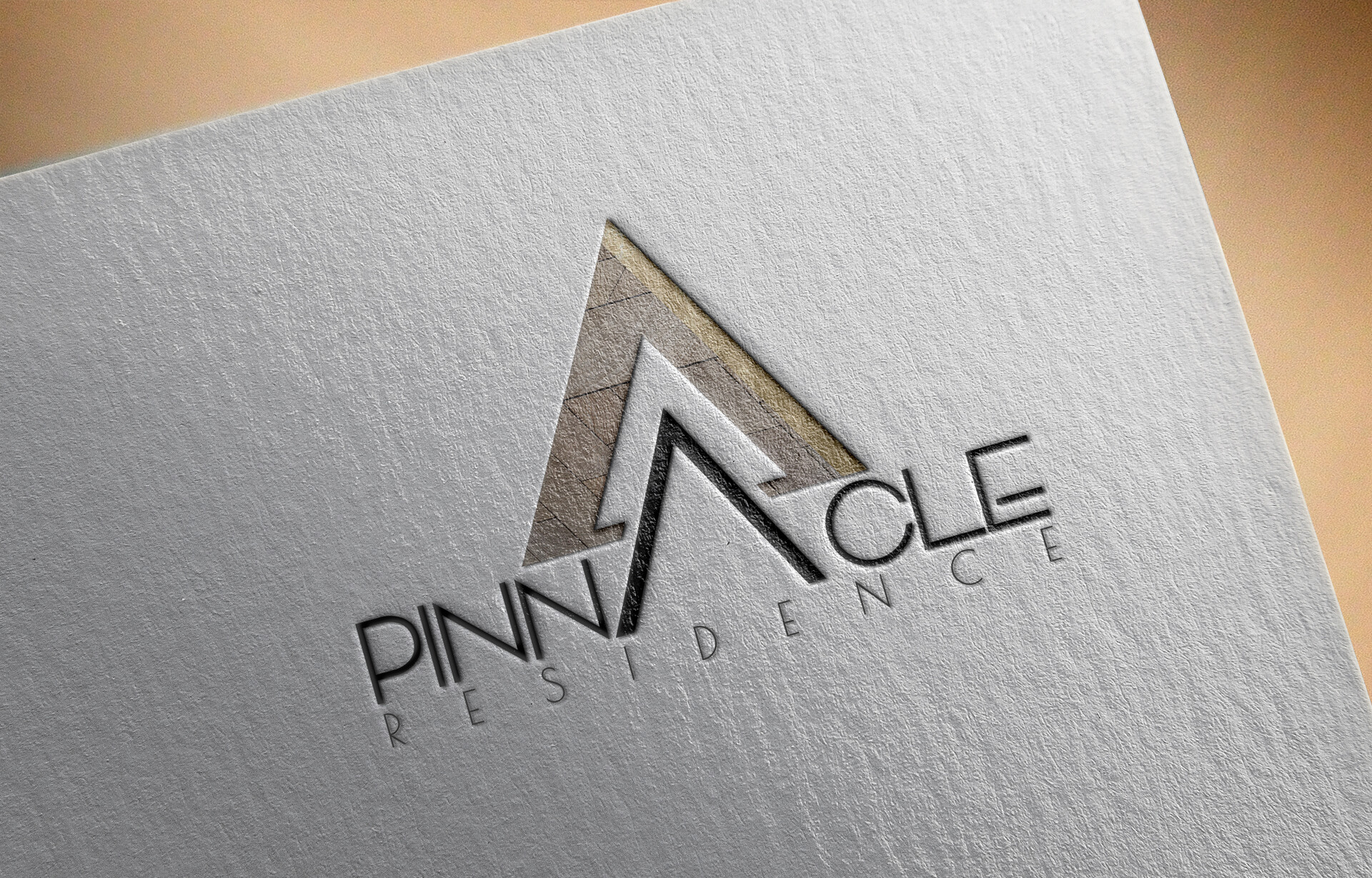 ArtStation - "PINNACLE" Residence Logo Design