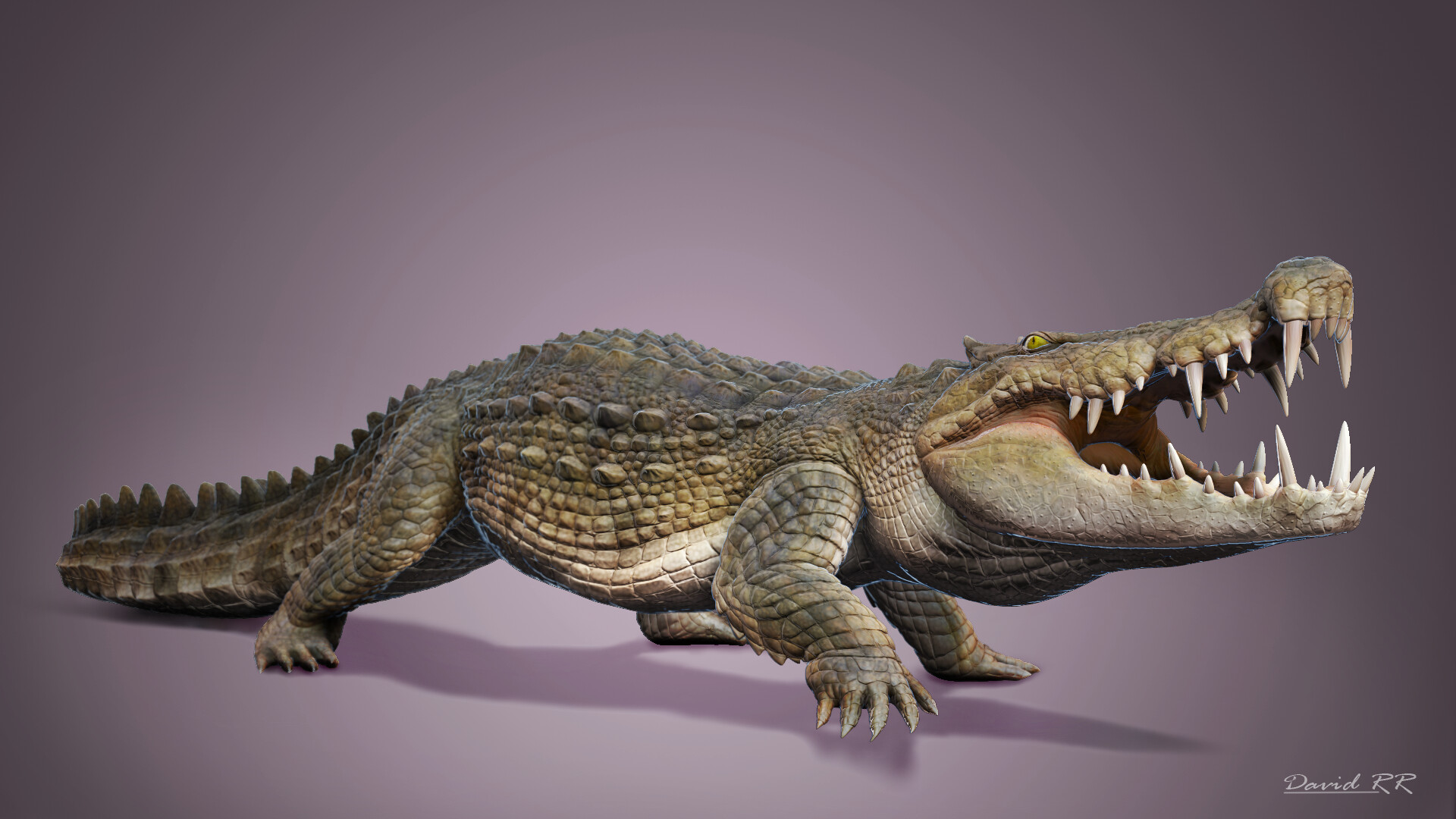 ArtStation - Kaprosuchus