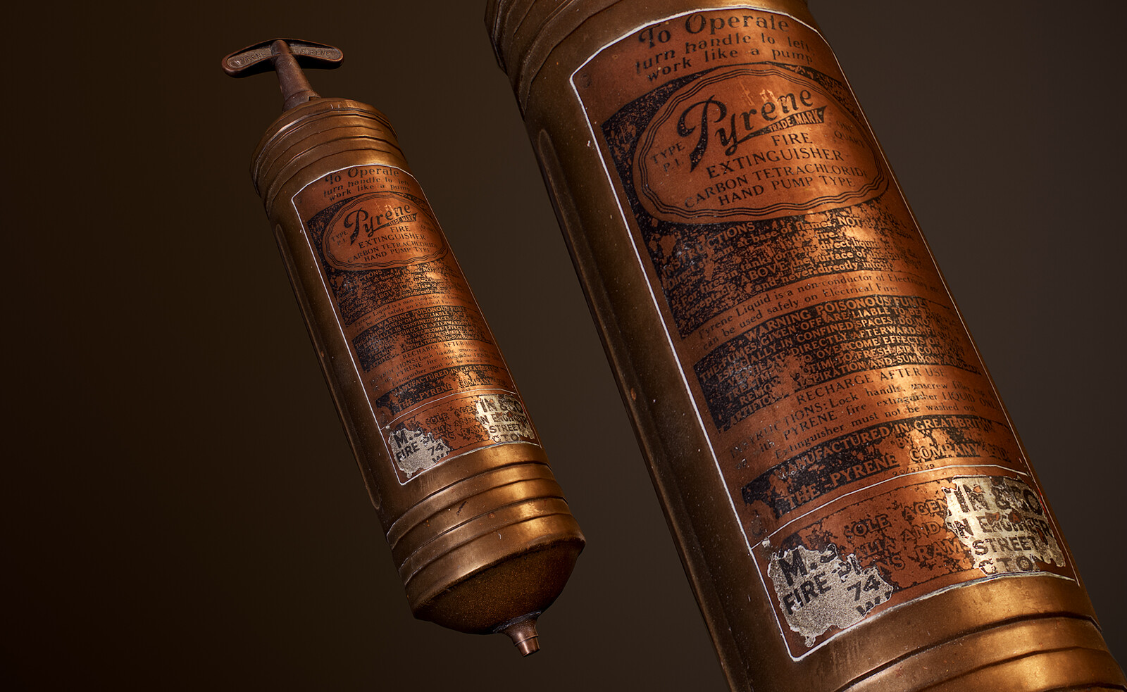 Jordan Shand Pyrene Fire extinguisher