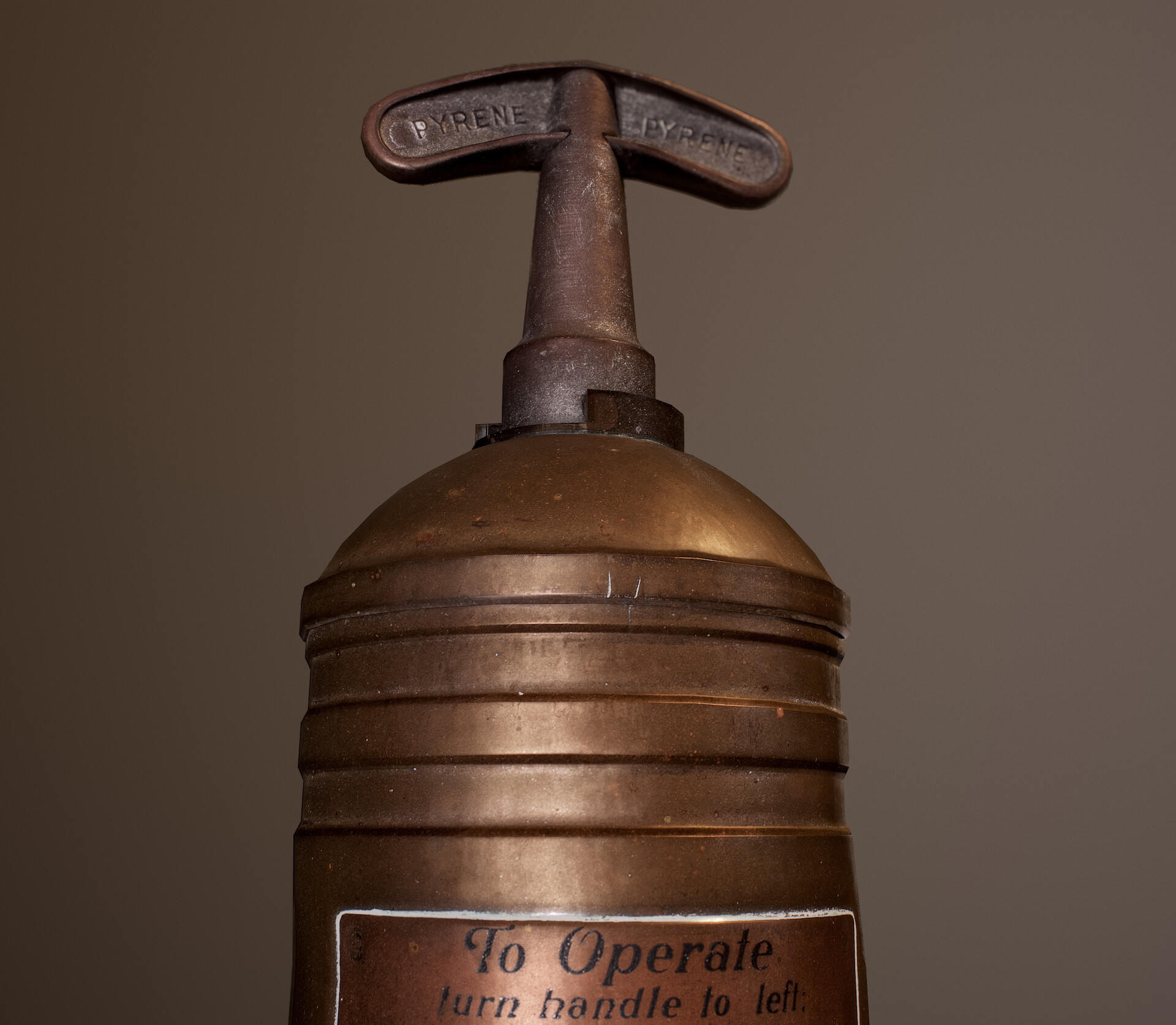 Jordan Shand Pyrene Fire extinguisher