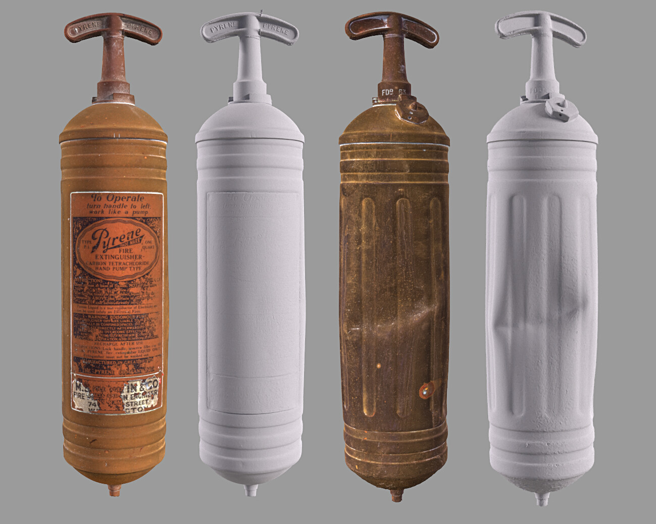 Jordan Shand Pyrene Fire extinguisher