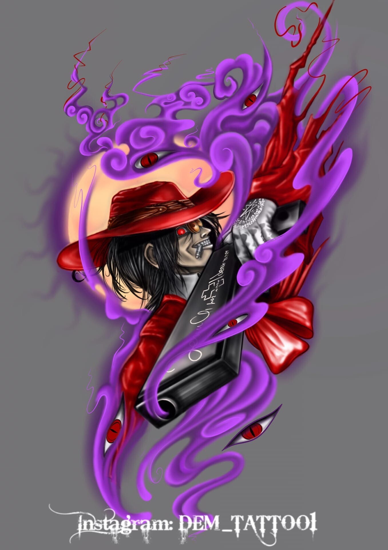 ArtStation - Tattoo Art Alucard