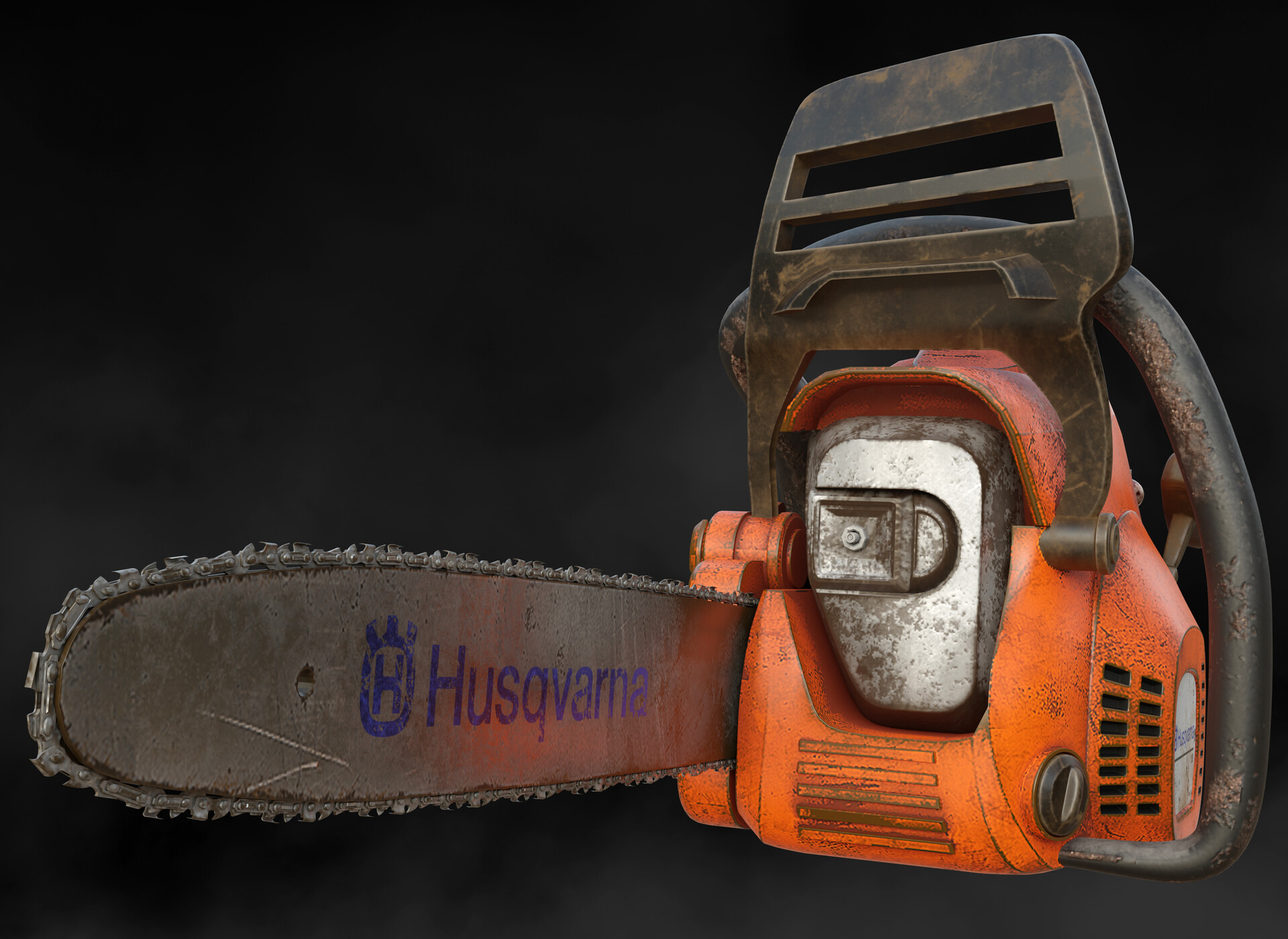 ArtStation Husqvarna Chainsaw